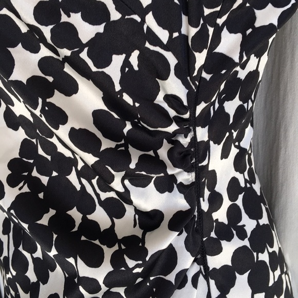 Maggy London black and cream cocktail dress - Picture 3 of 6